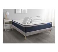 Pack Prêt A Dormir Matelas Latex + Memoire De Forme Actilatex Max 200x200 Cm + Sommier Kit Gris + 2 Oreillers + Couette