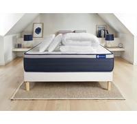 Pack prêt à dormir matelas Mémoire de forme ACTIMEMO MAX 140x200 cm Maxi épaisseur + sommier KIT bla