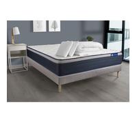 Pack prêt à dormir matelas Ressorts ensachés+Mémoire de forme ACTIFLEX MAX 180x200cm + sommier KIT g