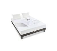 - Pack Prêt à dormir SENSITIVE 140x200 cm - Matelas Mémoire de forme + Sommier + Accessoires