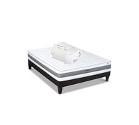 - Pack Prêt à dormir SUBLIME 180x200 cm - Matelas Mémoire de forme + Sommier + Accessoires