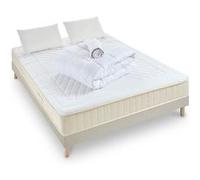 Pack Prêt à dormir SYMPHONIE 2.0 140x190 cm - Matelas Mémoire de forme + Sommier + Accessoires G
