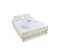 - Pack Prêt à dormir SYMPHONIE 2.0 90x190 cm - Matelas Mémoire de forme + Sommier + Accessoires