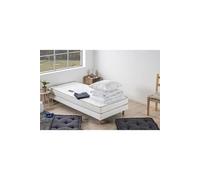 Ensemble TOP matelas 90x190 cm Sommier Couette 1 oreiller 60x60 cm - 14 cm