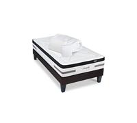 Pack Prêt à dormir VERSAILLES 90x190 cm - Matelas Ressorts ensachés + Sommier + Accessoires