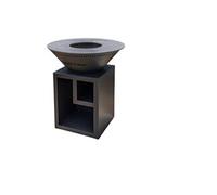 Pack Printemps Brasero Classique Aluminium 103 Noir Double Cuve