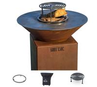 Pack Privilege Brasero Cevenol Corten Normal Rond 74 Simple Cuve