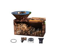 Pack Privilege Brasero Traditionnel Corten 103 Double Cuve