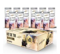 Pack Pro 8 Déclencheurs + 10 Argent 2 Mètres / 30 Secondes + Télécommande pour Machine d'allumagArgent