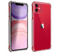 Pack Protection pour iPhone 11 Coque Souple plus Film Verre Trempé 9H Transparent