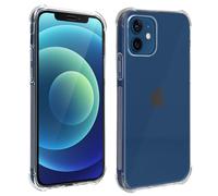 Pack Protection Apple iPhone 12 Mini Coque Souple + Verre Trempé Transparent
