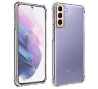 Pack Protection - AVIZAR - Samsung S21 Plus - Coque Souple - Verre Trempé - Protection 360°