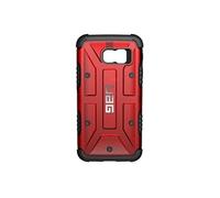 Pack Protection Coque et Verre d'Ecran pour Galaxy S6 Antichocs Rouge / Noir