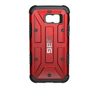 Pack Protection Coque Et Verre D'écran Pour Galaxy S6 Antichocs Uag Rouge / Noir