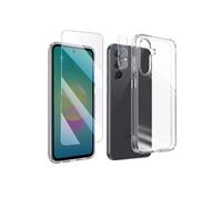 Avizar Protection Intégrale pour Galaxy A27 Coque Silicone Verre Écran et Caméra