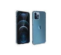 Pack Protection iPhone 12 Pro Max Coque Souple + Verre Trempé Transparent