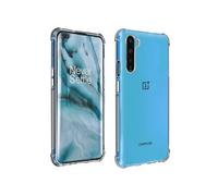 Pack Protection OnePlus Nord Coque Souple + Verre Trempé Transparent
