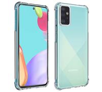 Pack Protection Samsung A52 Et A52s Coque Souple + Verre Trempé Transparent