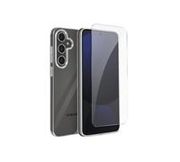 Pack Protection pour Galaxy S24 FE Coque Souple et Verre Trempé Mayaxess Transparent