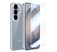 Pack Protection pour Galaxy S26 Plus Coque Silicone et Verre Trempé,