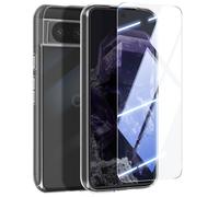 Pack Protection Pour Google Pixel 8 Coque Souple Et Verre Trempé 9h Mayaxess Transparent