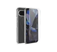 Pack Protection pour Google Pixel 9 et 9 Pro Coque et Verre Trempé Transparent