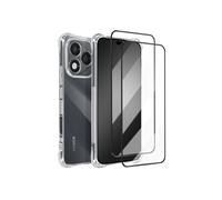 Avizar Pack Protection pour Honor 400 Lite Coque Antichoc et 2 Verres Trempés