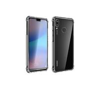 Pack Protection pour Huawei P20 Lite Coque Souple plus Film Verre Trempé 9H Transparent