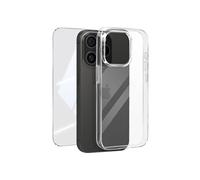 Pack Protection pour iPhone 15 Pro Coque Souple et Verre Trempé 9H Transparent