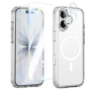 Pack Protection pour iPhone 17 avec Coque 2 Verres Trempés et 2 Films Caméra Transparent