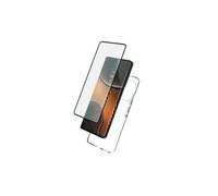 Pack Protection pour Motorola Edge 50 Ultra Coque Souple et Verre Trempé 9H Transparent