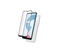 Pack Protection pour Realme C21 Coque Antichocs en TPU et Verre d'Ecran 9H Transparent