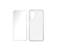 Pack Protection pour Realme C33 Coque Souple + Verre Trempé Transparent
