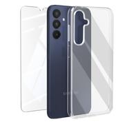 Pack Protection pour Samsung Galaxy A15 5G Coque et Verre Trempé Mayaxess Transparent
