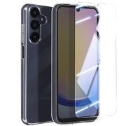 Pack Protection pour Samsung Galaxy A25 5G Coque et Verre Trempé Mayaxess Transparent