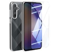 Pack Protection pour Samsung Galaxy A54 5G Coque et Verre Trempé Mayaxess Transparent