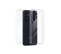 Pack Protection pour Samsung Galaxy A55 Coque Souple et Verre Trempé Mayaxess Transparent
