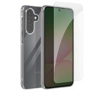 Pack Protection pour Samsung Galaxy A56 Coque Souple et Verre Trempé Mayaxess Transparent