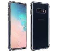 Pack Protection pour Samsung Galaxy S10e Coque Souple + Verre Trempé Transparent