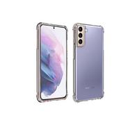 Pack Protection pour Samsung Galaxy S21 Coque Souple plus Film Verre Trempé 9H Transparent