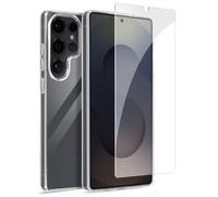 Pack Protection pour Samsung Galaxy S25 Ultra Coque et Verre Trempé Mayaxess Transparent