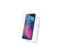Pack Protection pour TCD 505 Coque Souple et Verre Anti-rayures 9H Transparent
