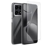 Pack Protection pour Xiaomi 14T Coque Souple et Verre Trempé Mayaxess Transparent