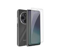 Pack Protection pour Xiaomi Redmi 14C Coque Souple et Verre Trempé Mayaxess Transparent