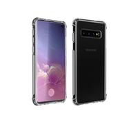 Avizar Pack Protection pour Samsung Galaxy S10 Coque Souple + Film Verre Trempé