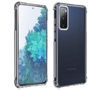 Pack Protection Samsung Galaxy S20 FE Coque Souple + Verre Trempé Transparent