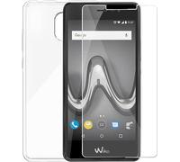 Pack de Protection Coque et Protège-Ecran pour Wiko Jerry 3 Transparent