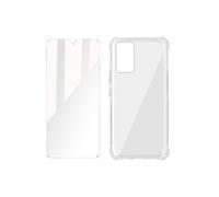 Pack Protection Vivo V21 Coque Souple et Verre Trempé transparent