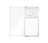 Pack Protection Vivo X80 Pro Coque Renforcée + Verre Trempé Transparent