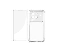 Pack Protection Vivo X80 Pro Coque Renforcée + Verre Trempé Transparent